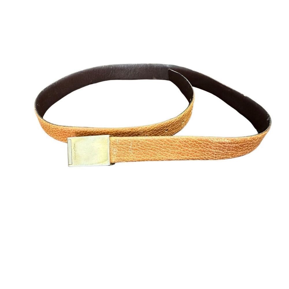 Vintage Christian Dior Leather Belt